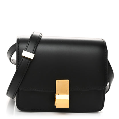 Celine Box Calfskin Small Classic Box Flap Bag Black 1 of 10