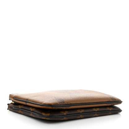 Louis Vuitton Reverse Monogram Giant Double Zip Pochette 4 of 10