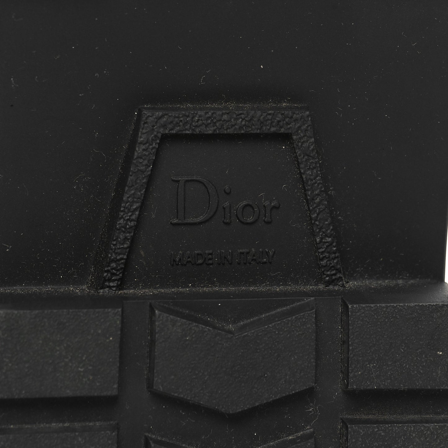 Calfskin Diorquake Buckled Lug Sole 15mm Clogs 39 Black
