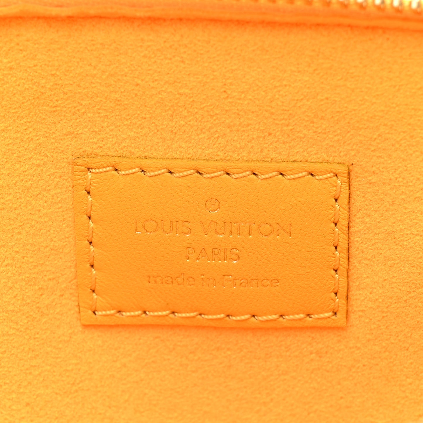 Lambskin Embossed Monogram Coussin PM Sunflower