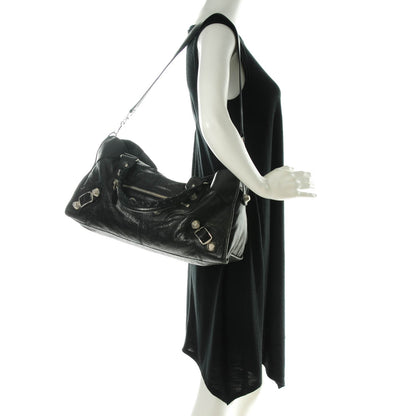 Balenciaga Agneau Giant 21 Silver Hardware Part Time Black 2 of 7