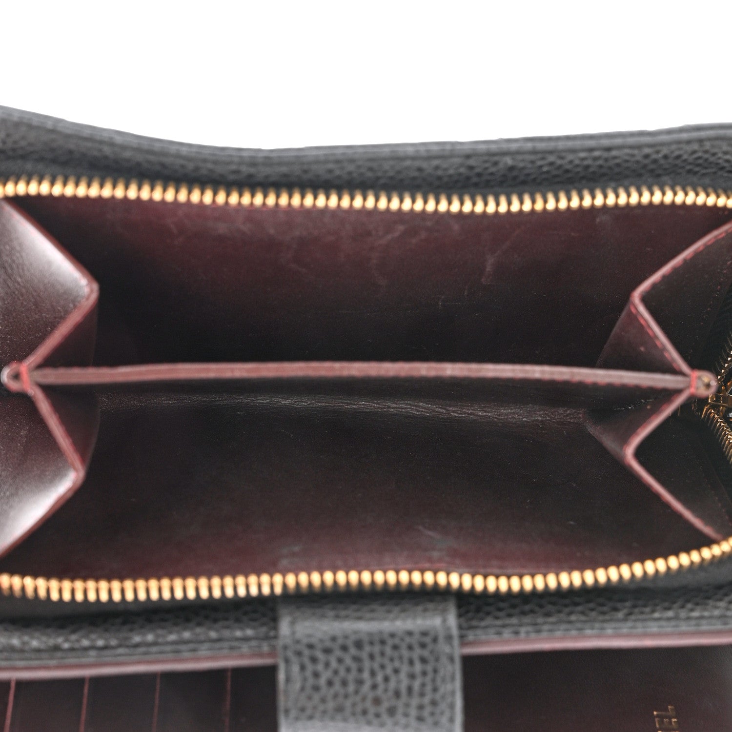 Chanel Caviar Quilted CC French Wallet Black 6 of 9