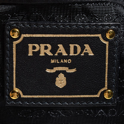 Prada Lambskin Mini Crossbody Black 7 of 11