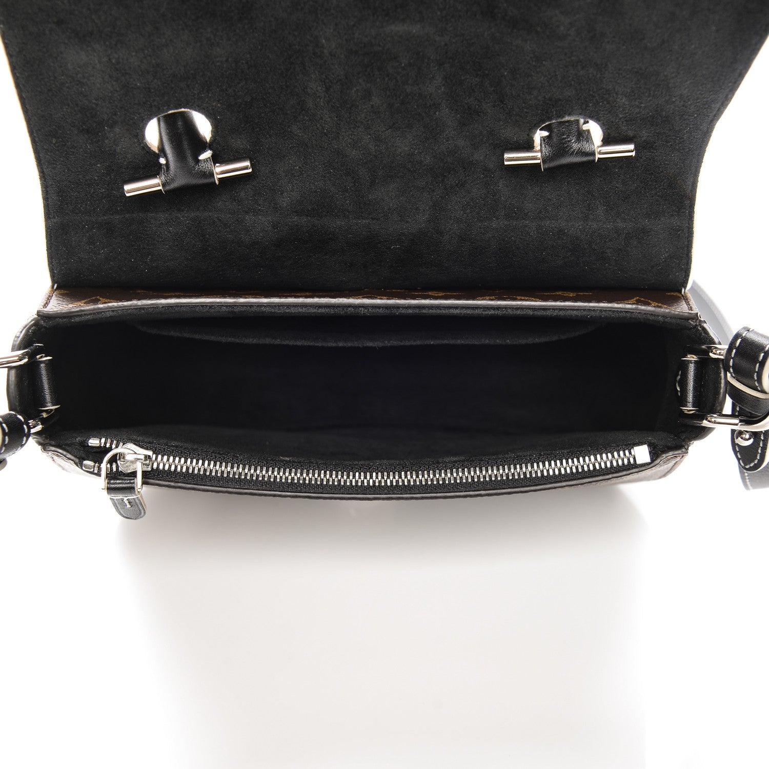 Louis Vuitton Calfskin Monogram Chain It Bag PM Black 5 of 6