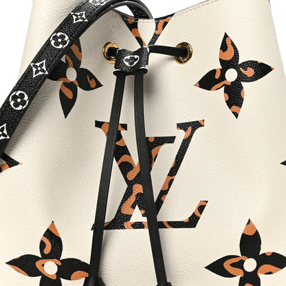 Louis Vuitton Monogram Giant Jungle NeoNoe Ivory 7 of 9