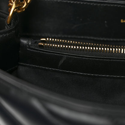 Saint Laurent Calfskin Y Quilted Monogram Medium Loulou Chain Satchel Black 15 of 15