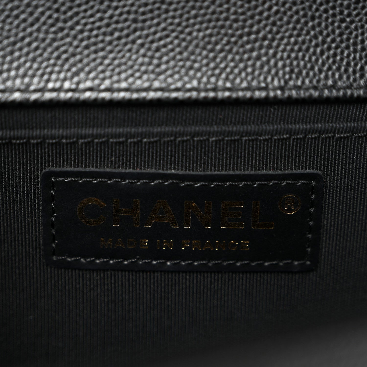 Chanel Caviar Quilted Medium Boy Flap Black 6 of 10