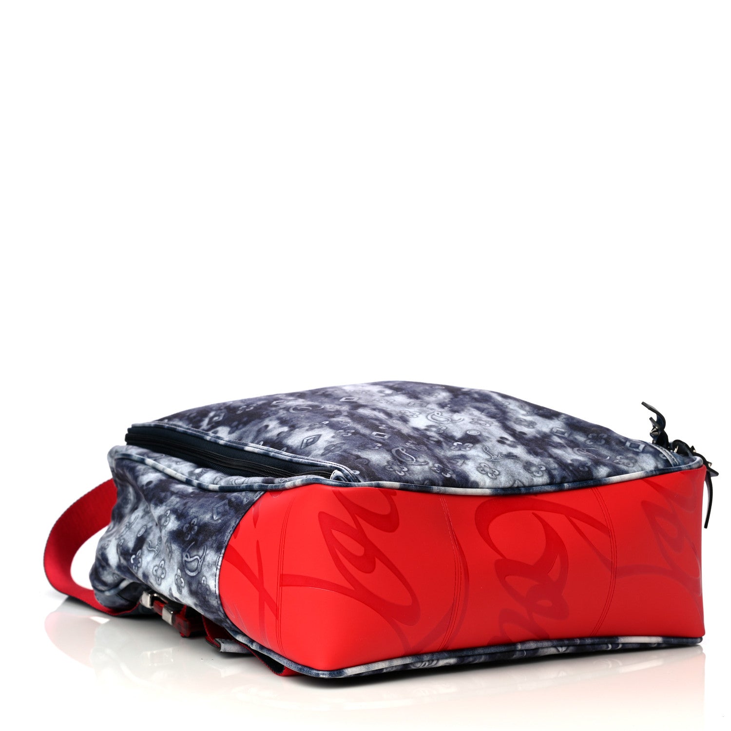 Christian Louboutin Denim Tie Dye Punk Hop'n Zip Backpack Multicolor 3 of 5