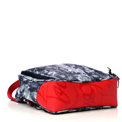 Christian Louboutin Denim Tie Dye Punk Hop'n Zip Backpack Multicolor 3 of 5