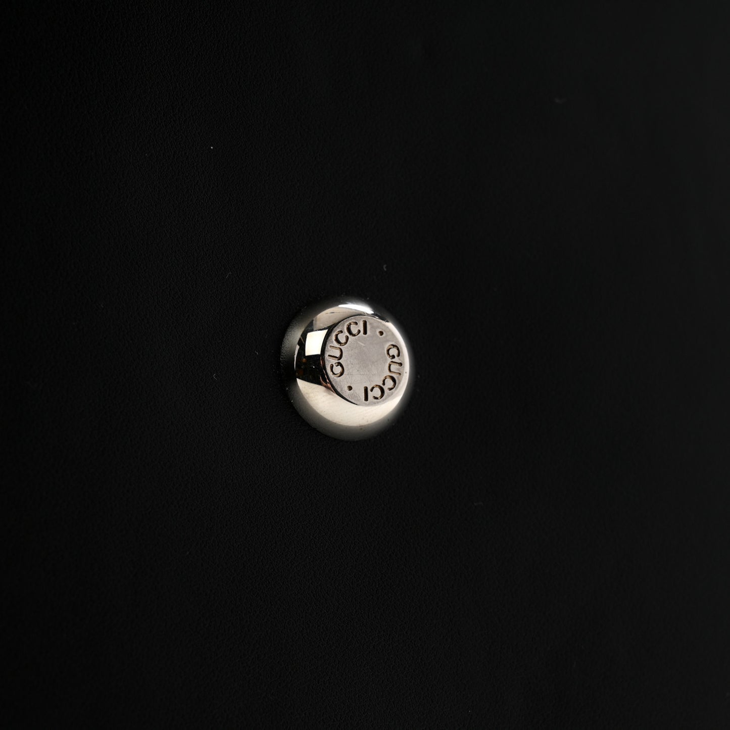 Calfskin GG Tennis Embossed Duffle Bag Black