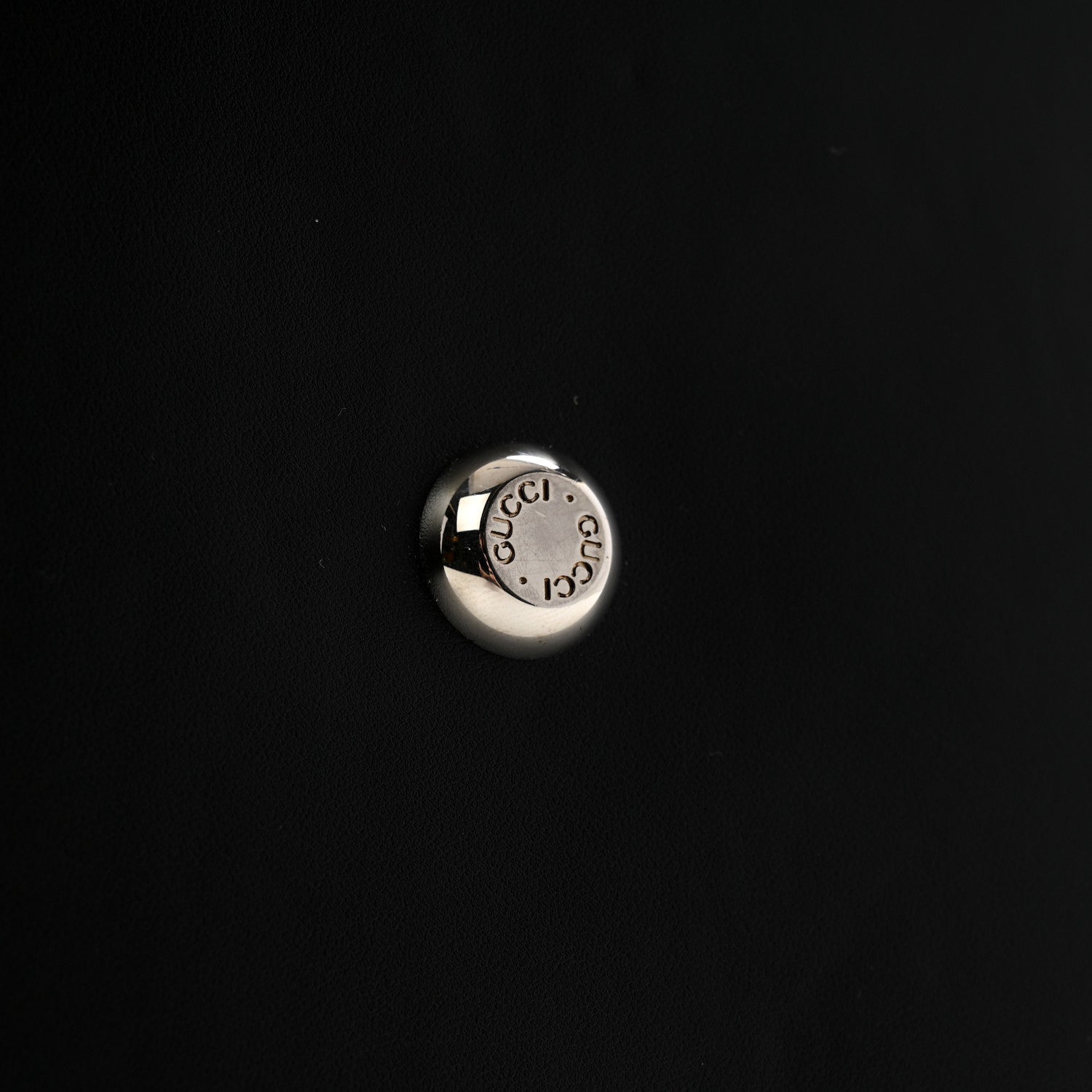 Gucci Calfskin GG Tennis Embossed Duffle Bag Black 9 of 10