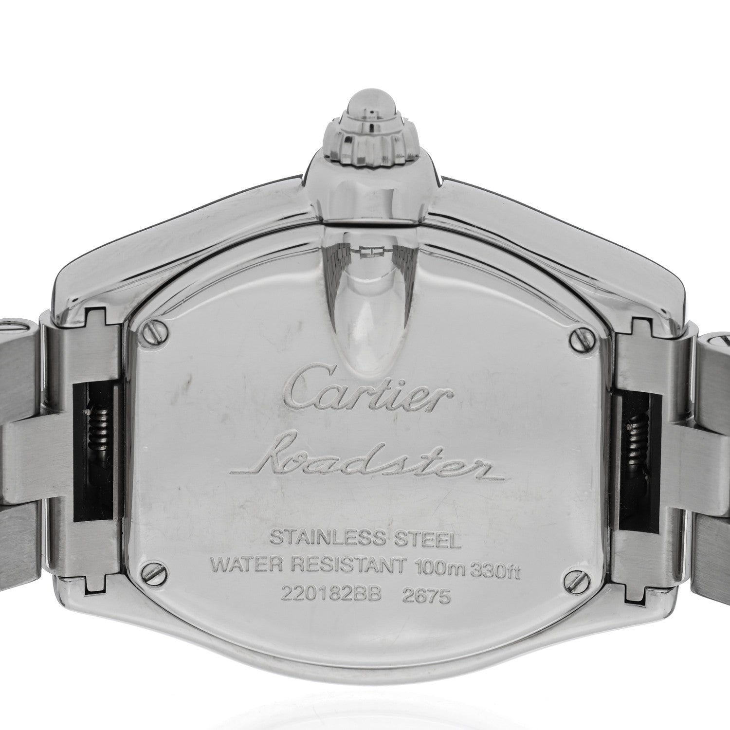 Cartier Stainless Steel 31mm Roadster Quartz Watch 4 of 4