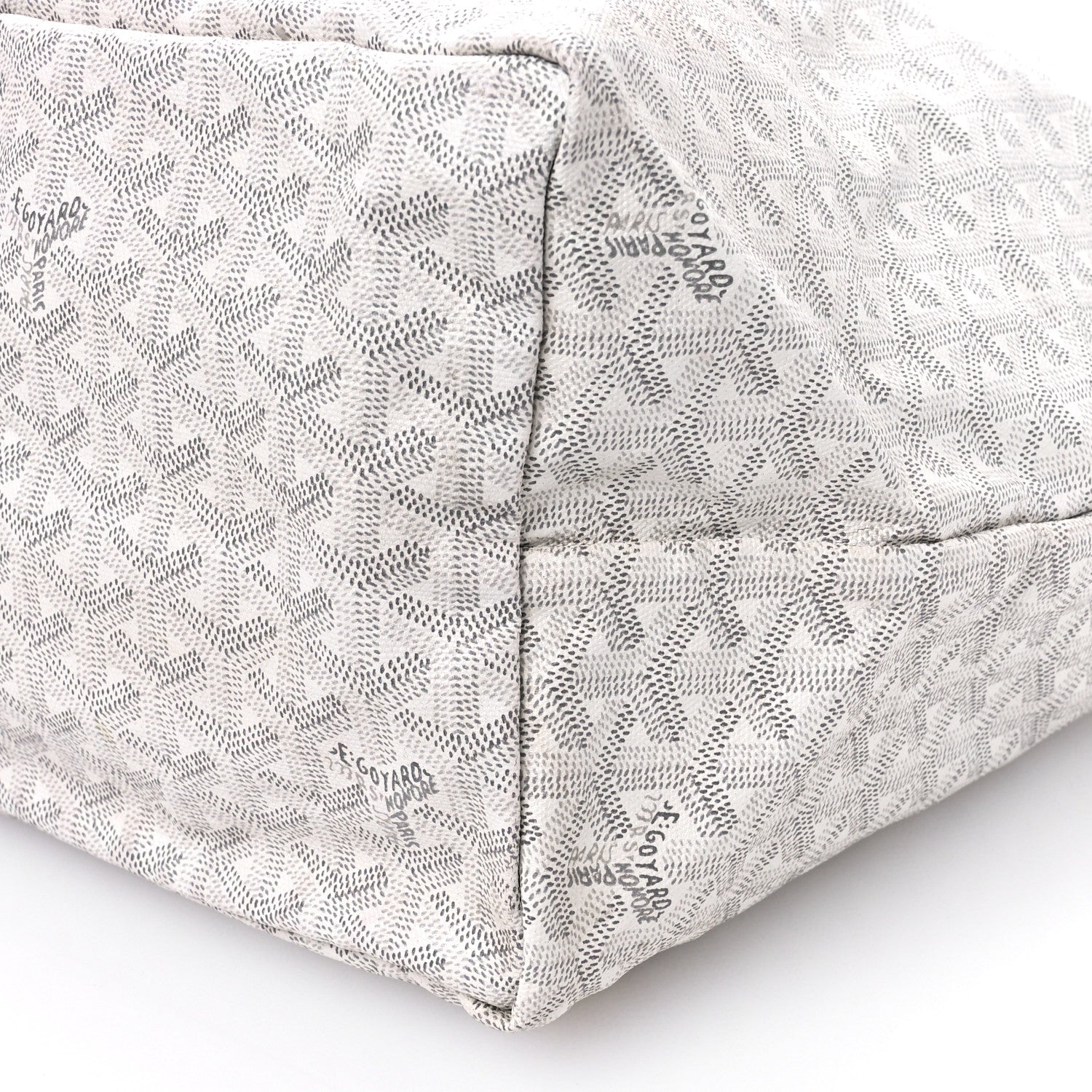 Goyard Goyardine Saint Louis GM White 10 of 10