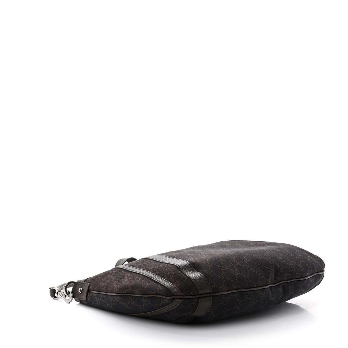 Monogram Medium Abbey Convertible Tote Dark Brown
