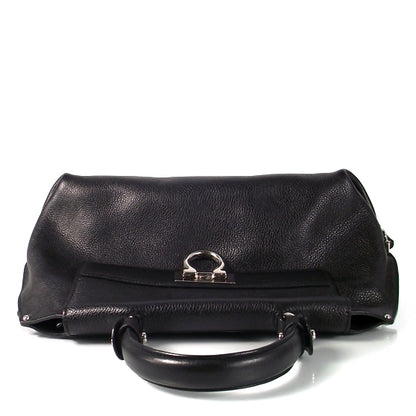 FASHIONPHILE SALVATOREFERRAGAMOLeatherSofiaToteBlack 4 of 10