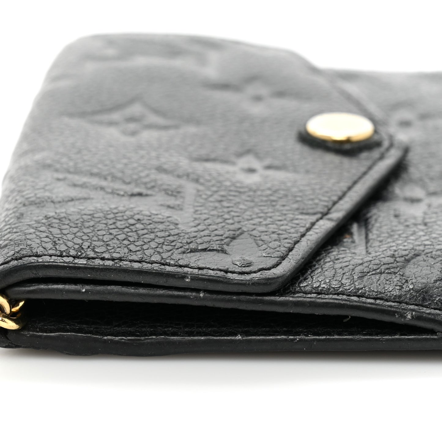 LOUIS VUITTON Empreinte Key Pouch Black