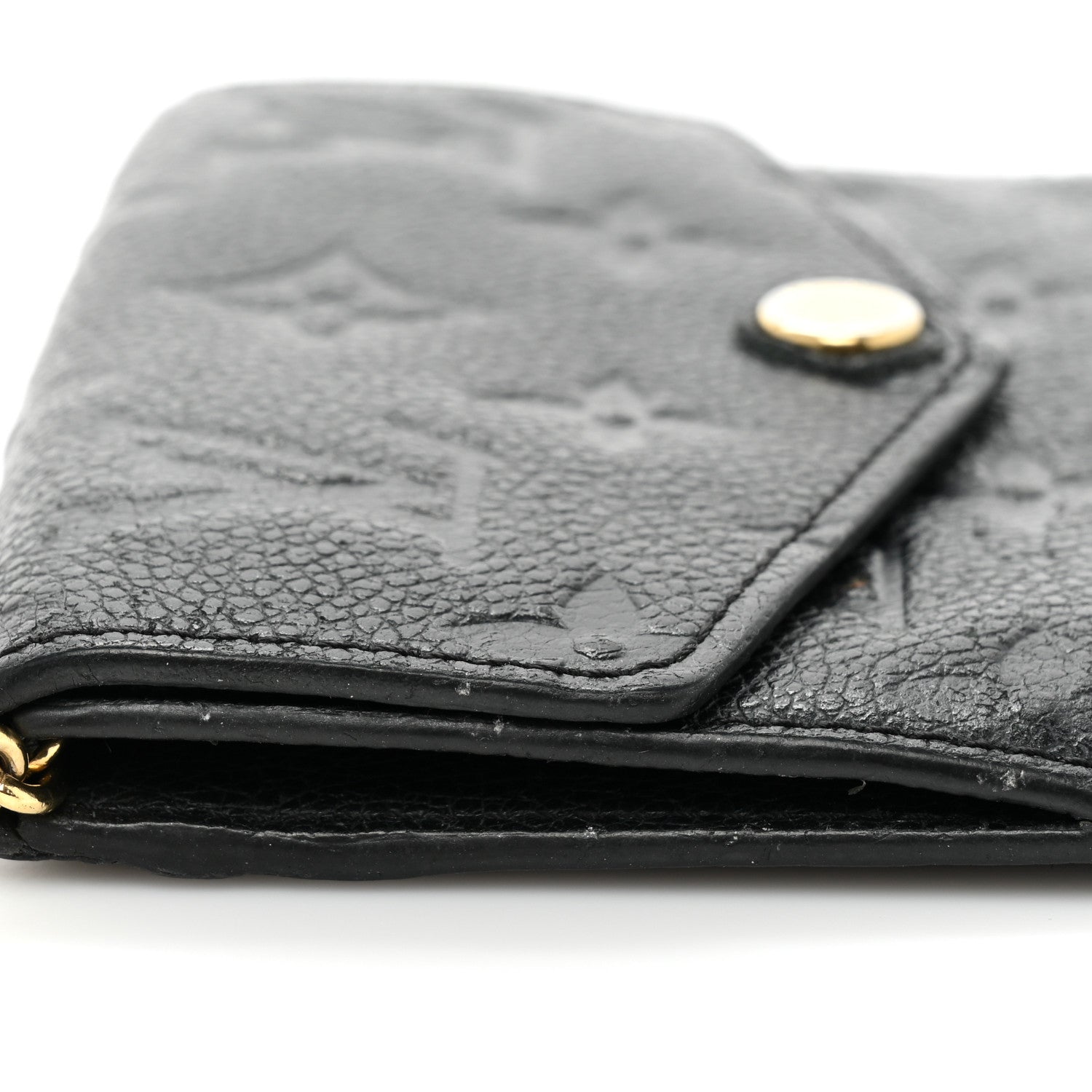 Louis Vuitton LOUIS VUITTON Empreinte Key Pouch Black 10 of 12