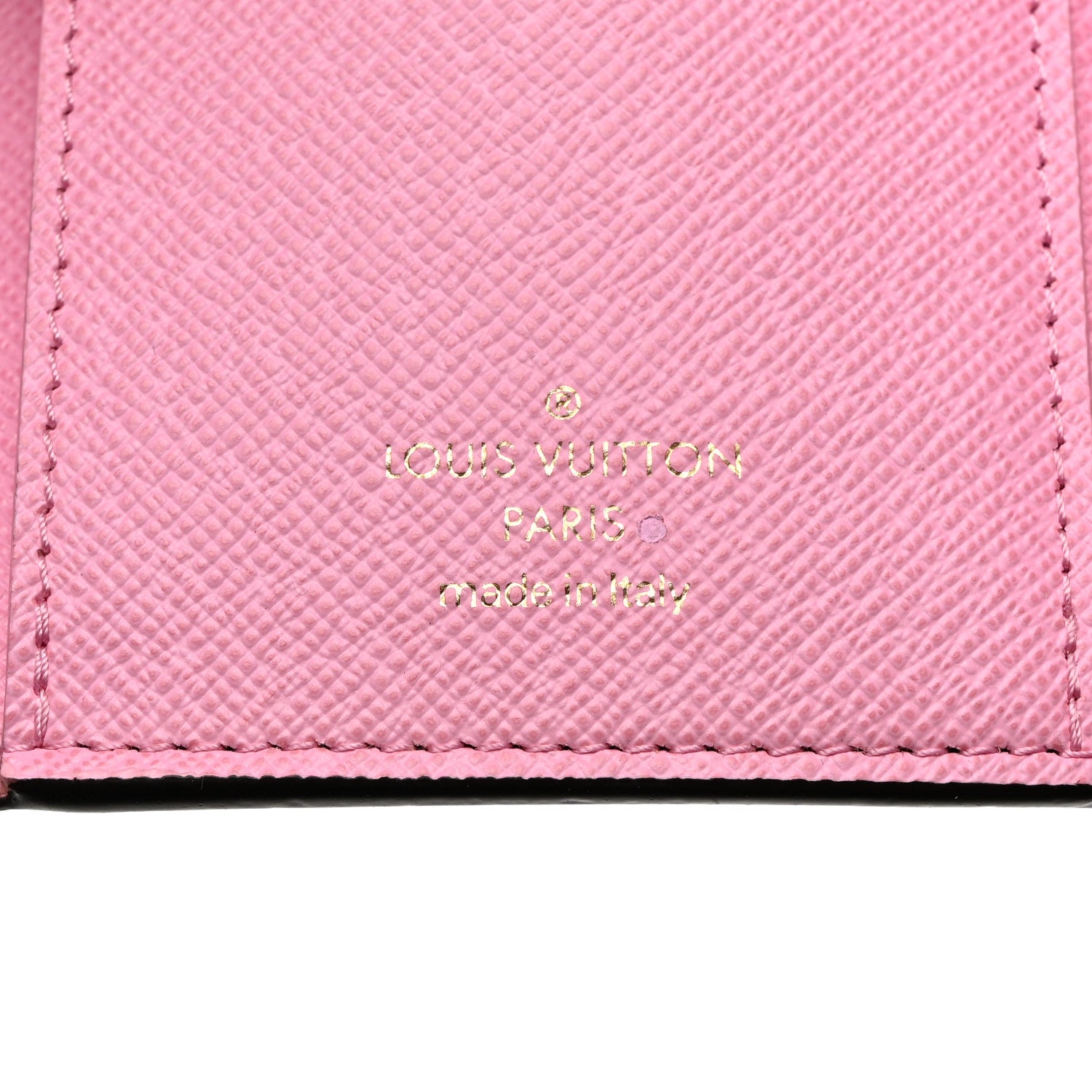 Louis Vuitton Monogram 2022 Christmas Animation Paris Victorine Wallet Pink 6 of 6