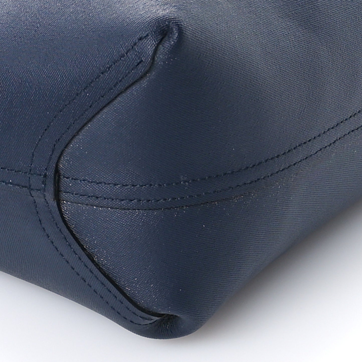 GG Supreme Monogram Blooms Medium Reversible Tote Beige Blue Navy