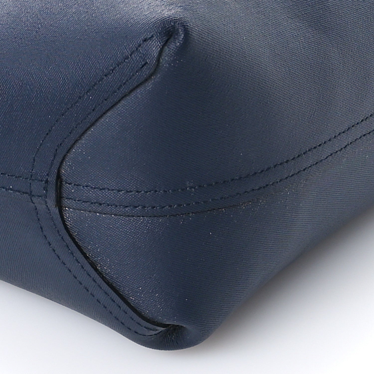 Gucci GG Supreme Monogram Blooms Medium Reversible Tote Beige Blue Navy 16 of 16