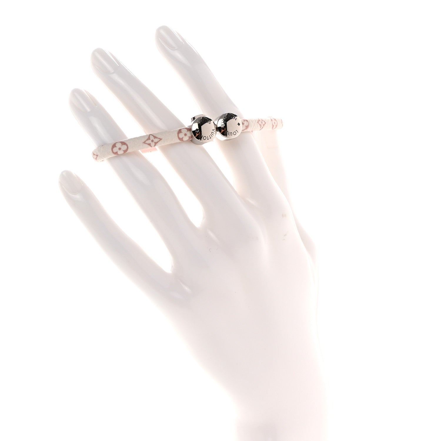 Louis Vuitton Monogram Mini Historic Bracelet White 2 of 6
