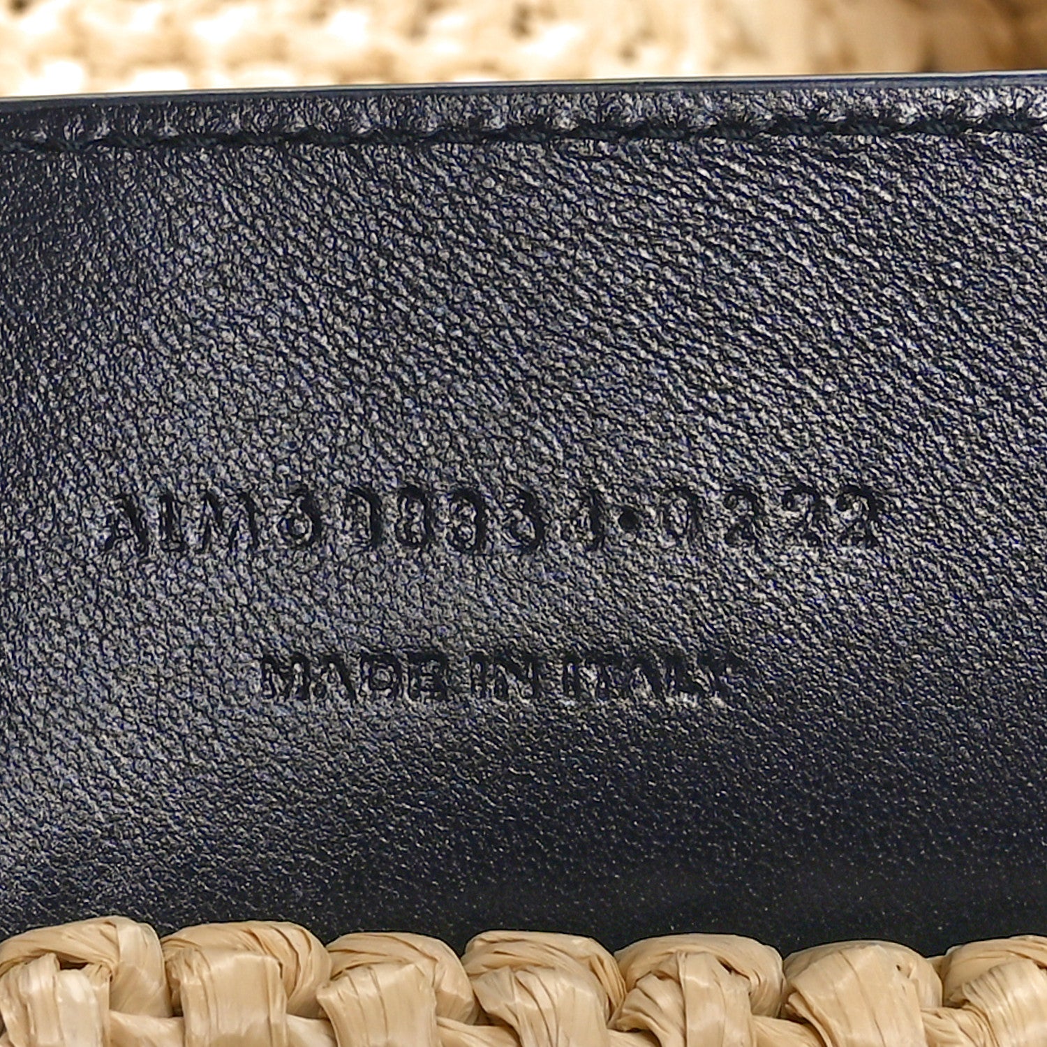 Saint Laurent Raffia Rive Gauche Tote Natural 7 of 11