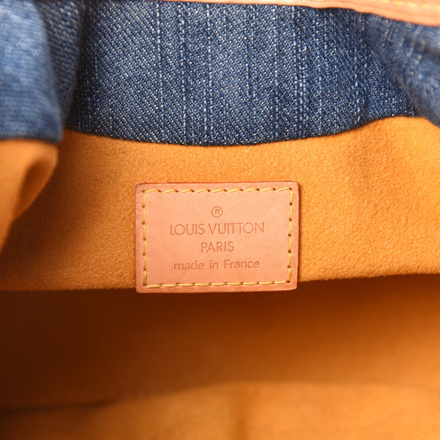 Monogram Denim Pleaty Blue
