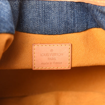 Louis Vuitton Monogram Denim Pleaty Blue 8 of 10