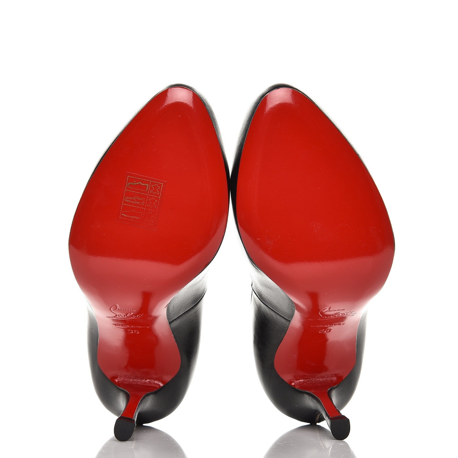 Christian Louboutin Nappa Very Gemma 100 Pumps 36 Black 5 of 9