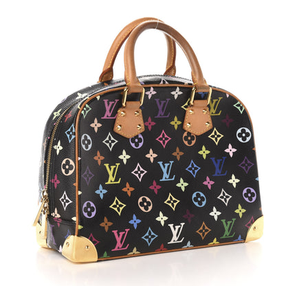 Louis Vuitton Monogram Multicolor Trouville Black 3 of 9
