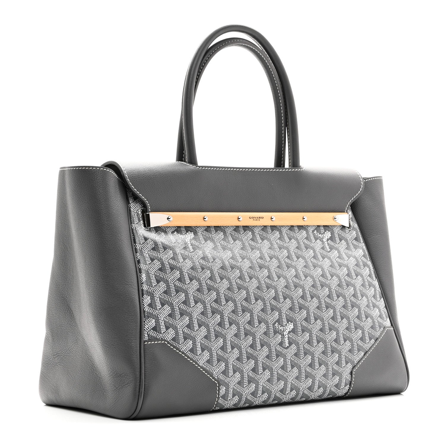 Goyard Goyardine Saigon Tote Grey 3 of 10