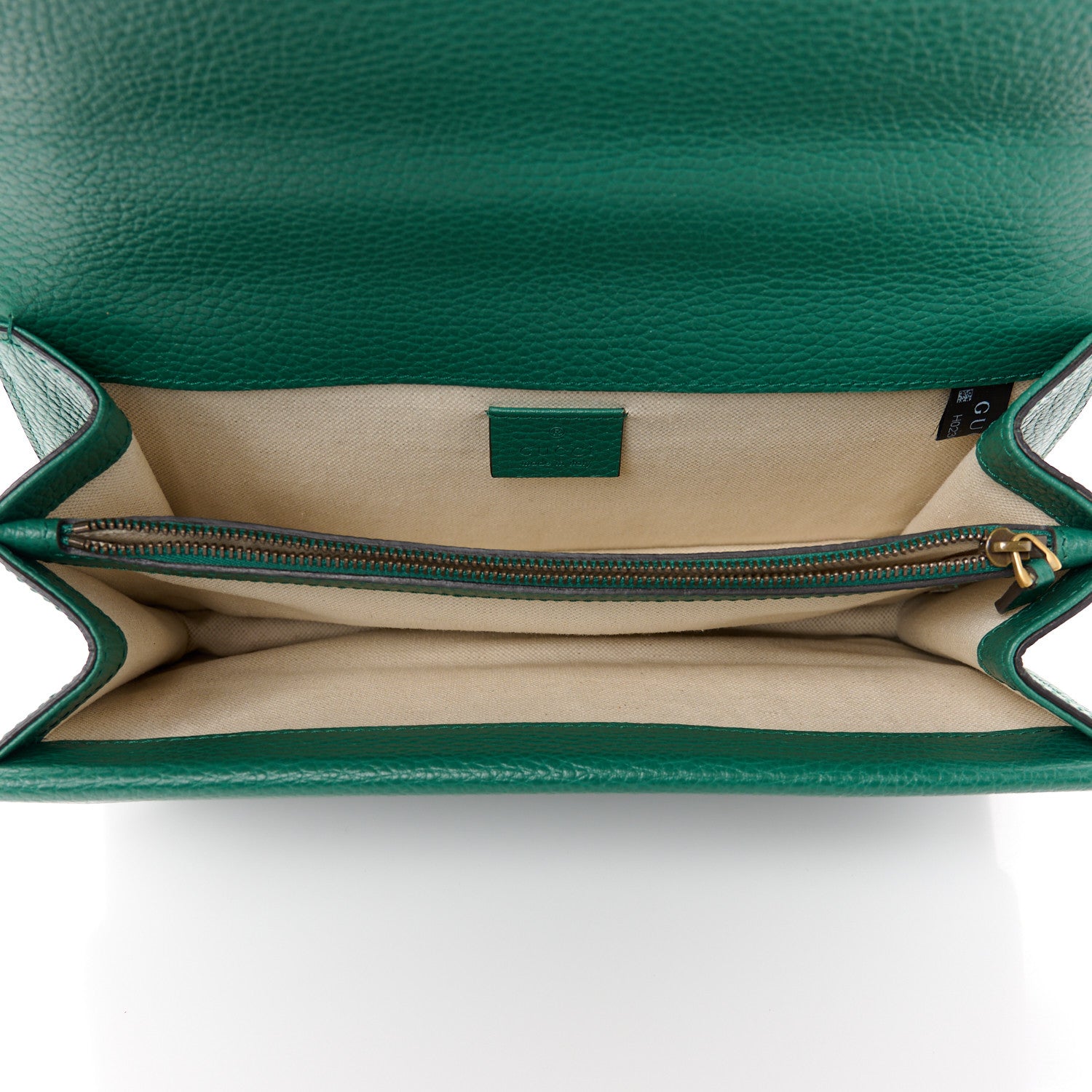 Gucci Pebbled Calfskin Small Dionysus Shoulder Bag Emerald 5 of 12