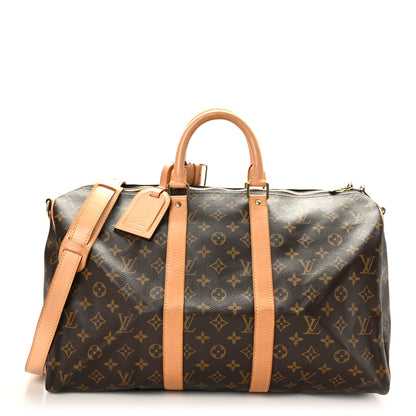 Louis Vuitton Monogram Keepall Bandouliere 45 1 of 12