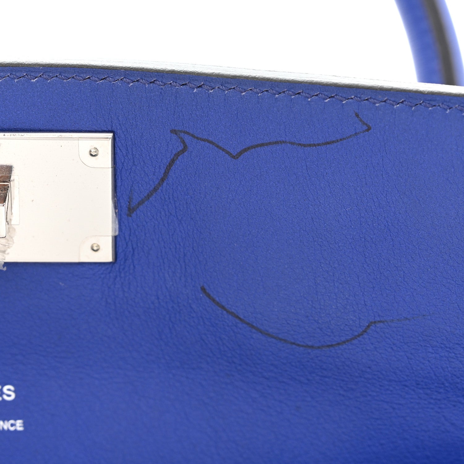 Hermes Swift Toolbox 26 Bleu Electrique 10 of 11