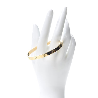 Cartier 18K Yellow Gold LOVE Bracelet 19 2 of 6