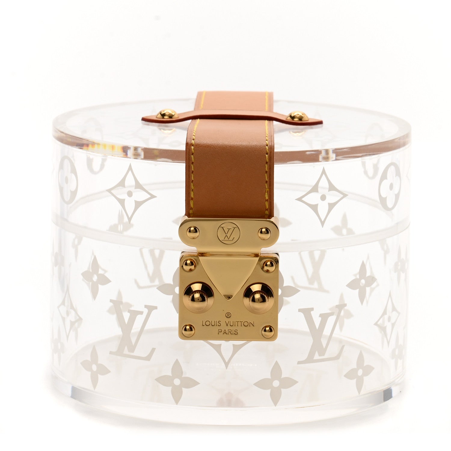 Louis Vuitton Transparent Plexiglass Box Scott 1 of 10