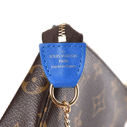 Louis Vuitton Monogram 2019 Christmas Animation Mini Venice Pochette Accessories Blue 6 of 7