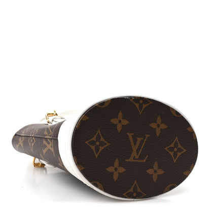 Louis Vuitton Monogram LV Match Nano Bucket Bag White 4 of 9