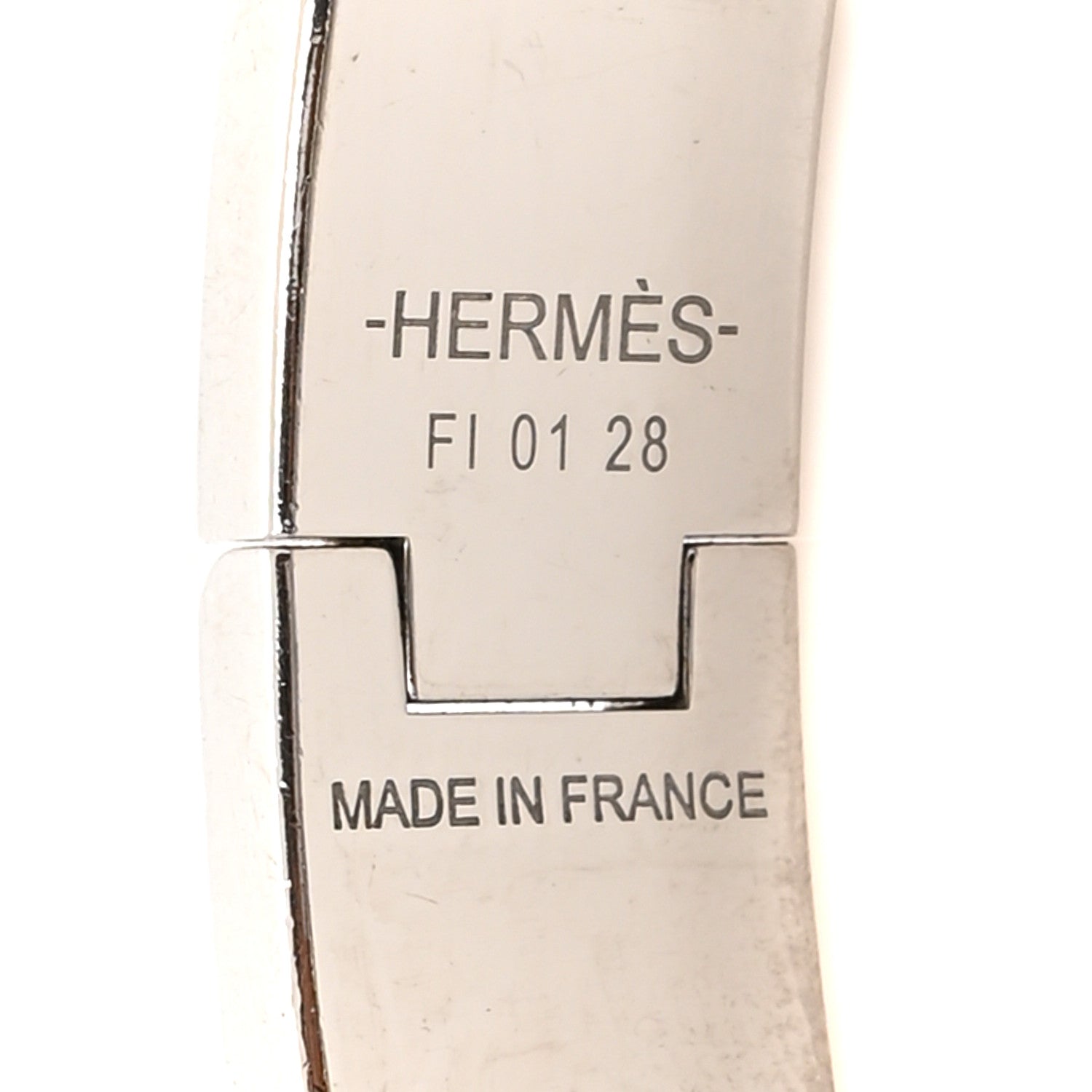 Hermes Narrow Enamel Clic Clac H Bracelet PM Bleu Royal 4 of 7