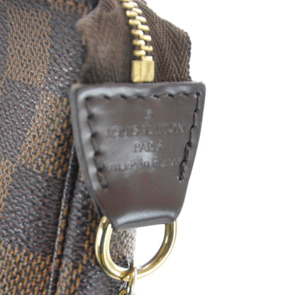 Louis Vuitton Damier Ebene Mini Pochette Accessories Bag 4 of 6