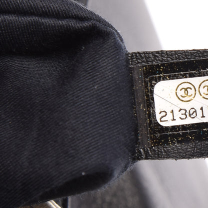 Chanel Lambskin Large Girl Bag Black Beige 7 of 8
