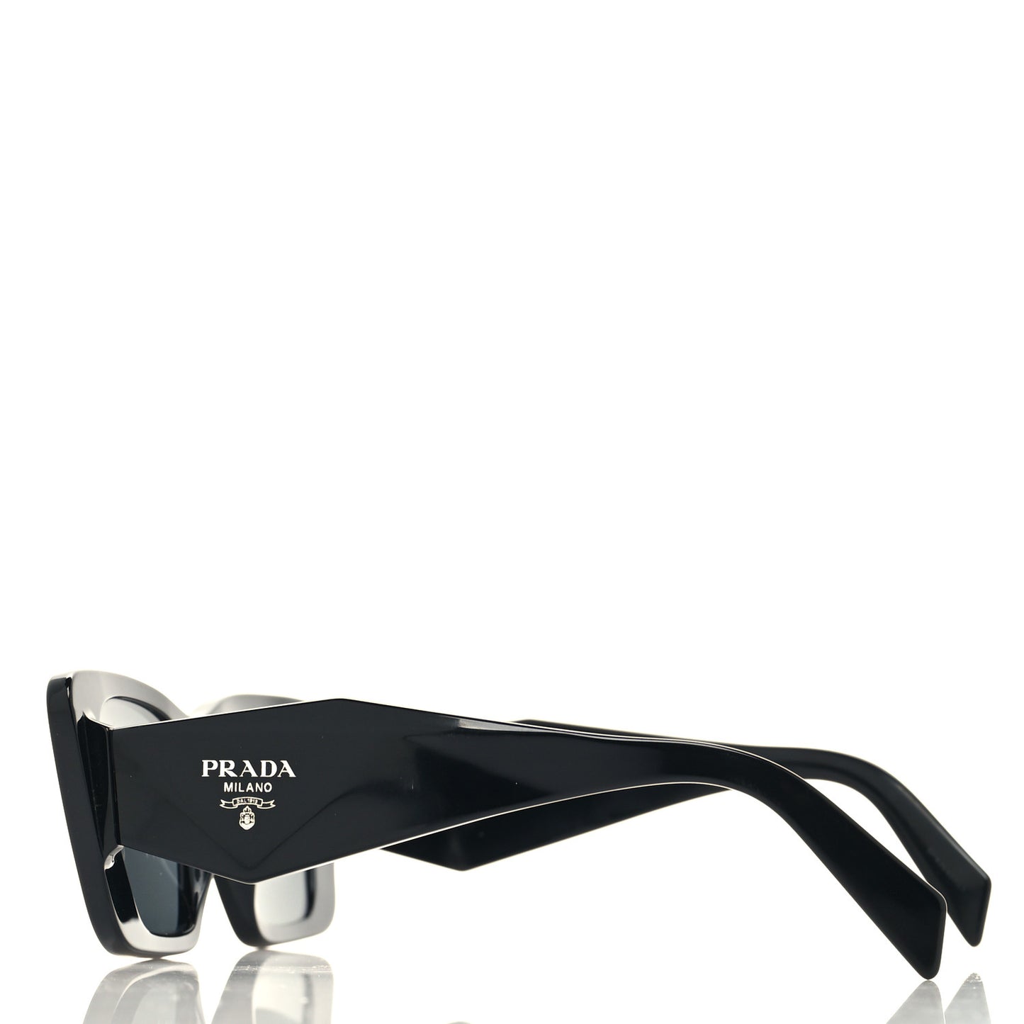 Acetate Symbole Sunglasses SPR 08Y Black