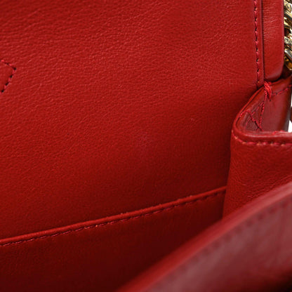Chanel Aged Calfskin Quilted 2.55 Reissue 226 Flap Red 11 of 13