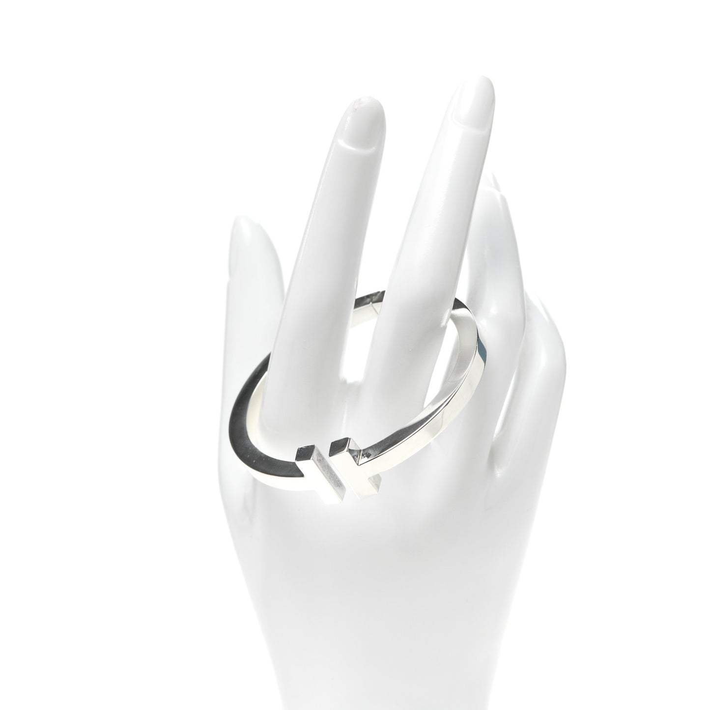 Sterling Silver T Square Bracelet