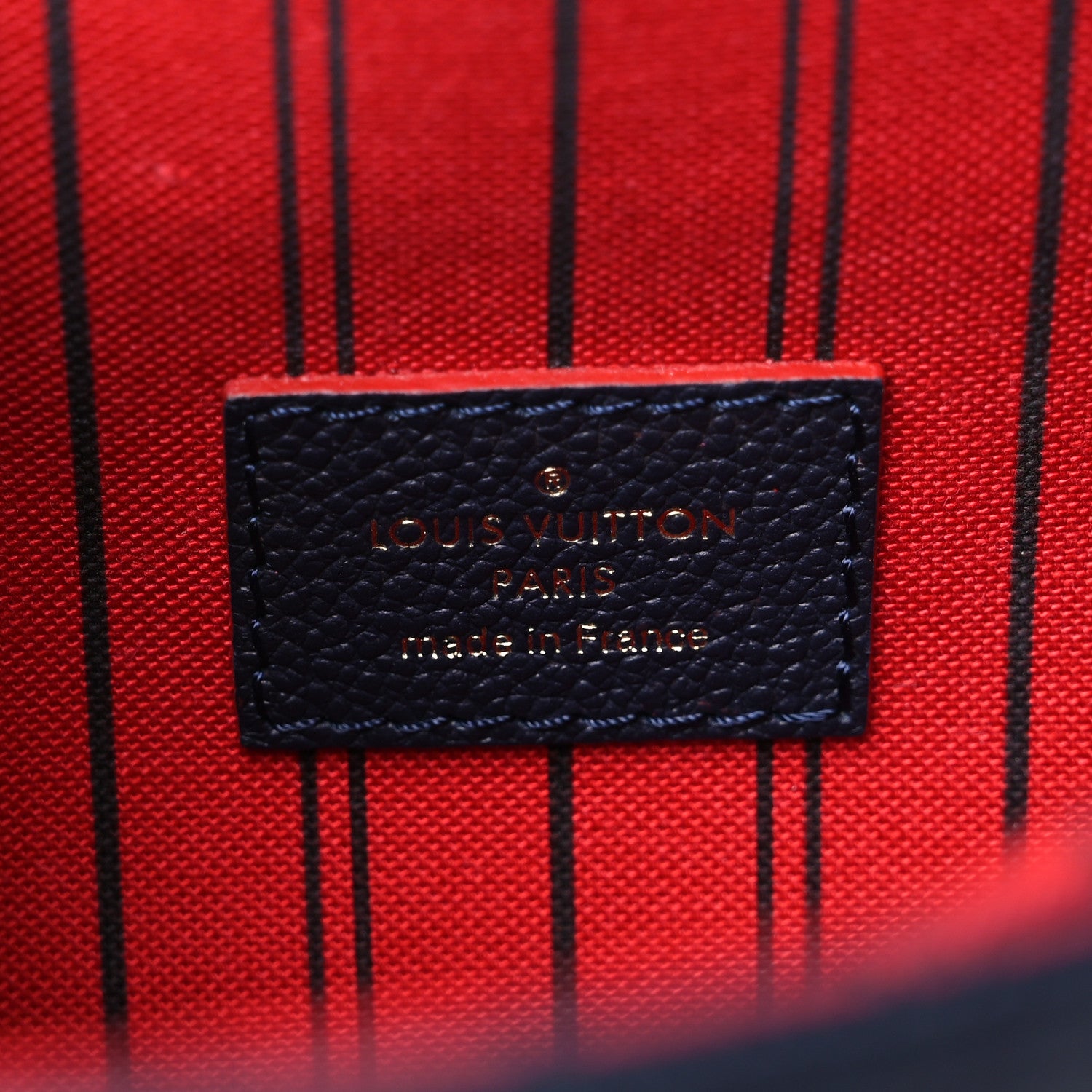 Louis Vuitton Empreinte Pochette Metis Marine Rouge 6 of 6