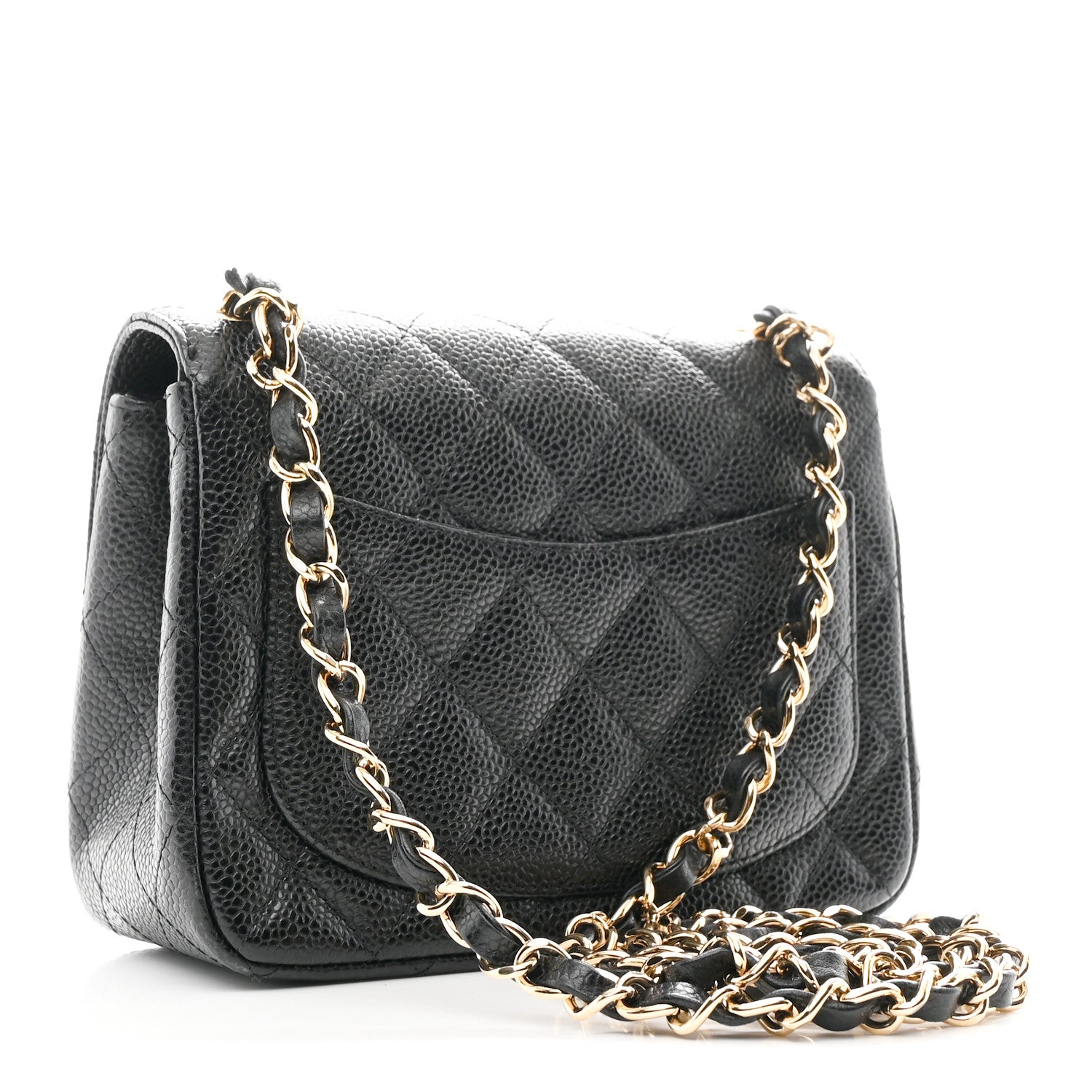 Chanel Caviar Quilted Mini Square Flap Black 3 of 13