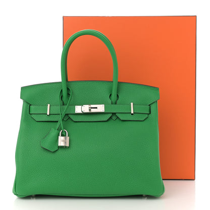 Hermes Togo Birkin 30 Bambou 12 of 12