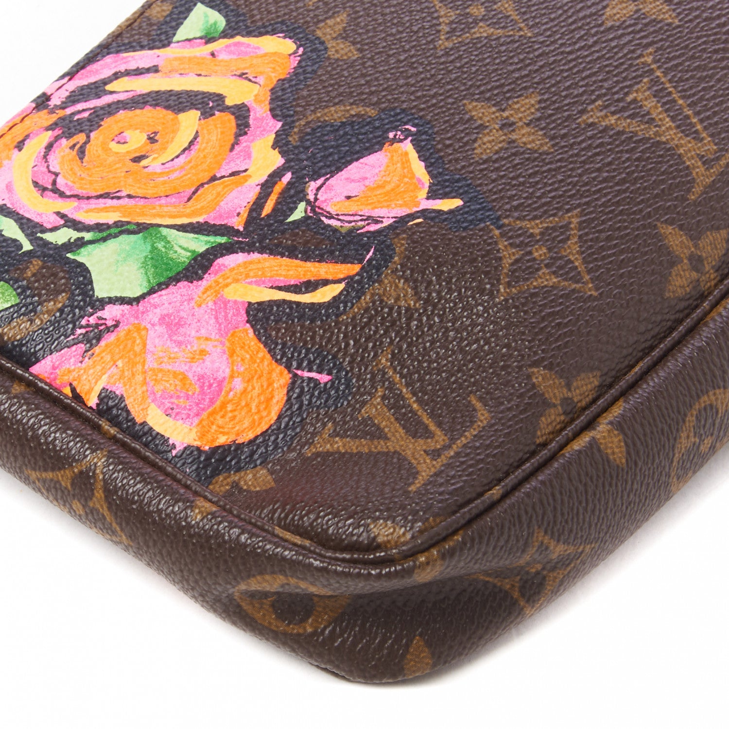 Louis Vuitton Monogram Roses Pochette Accessories 6 of 8