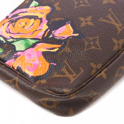 Louis Vuitton Monogram Roses Pochette Accessories 6 of 8