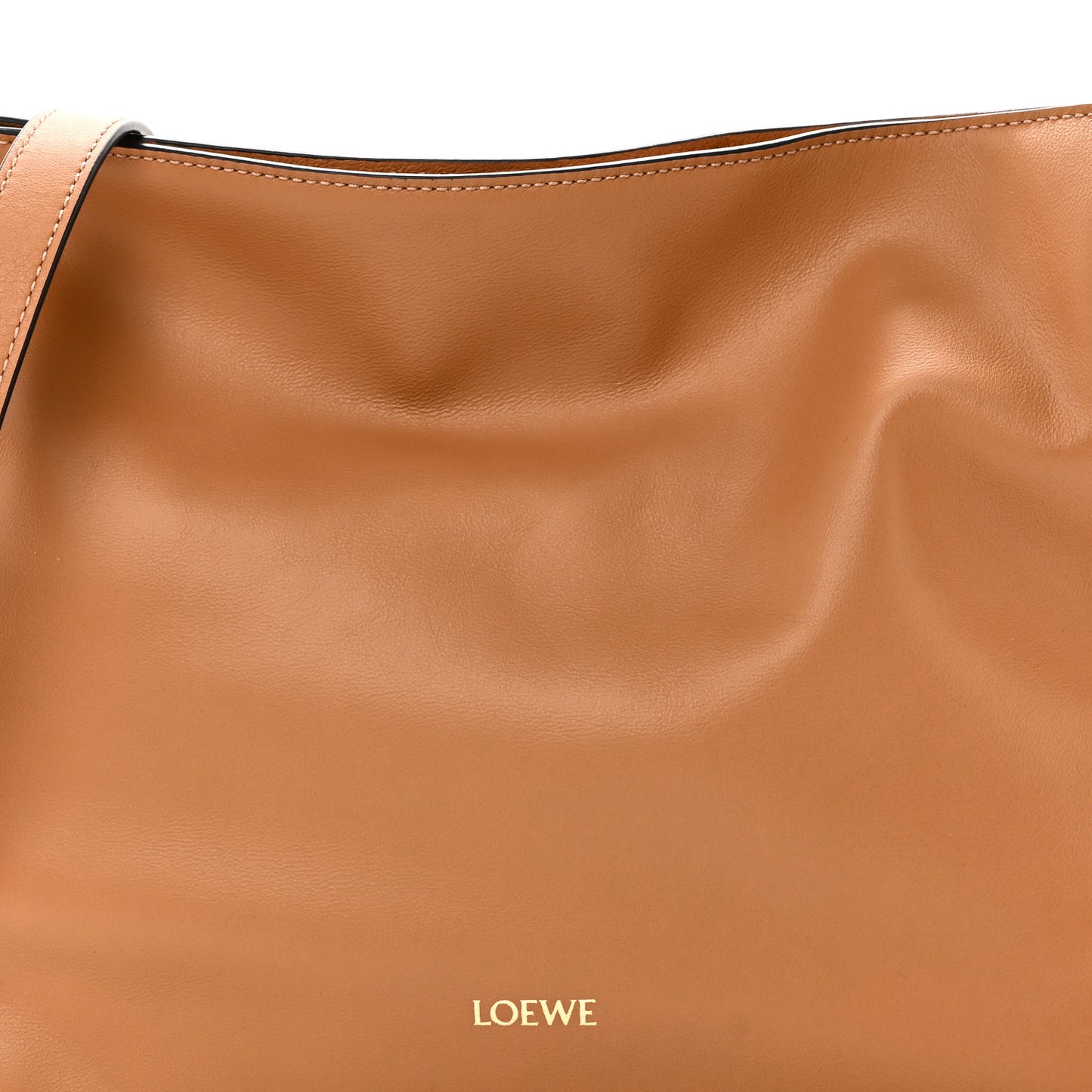 Nappa Medium Flamenco Knot Bag Warm Desert